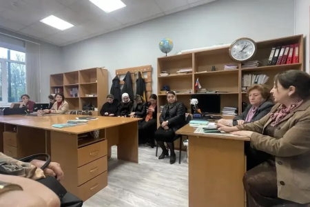 Встреча с коллективом МБОУ "СОШ №3 п.Белиджи"